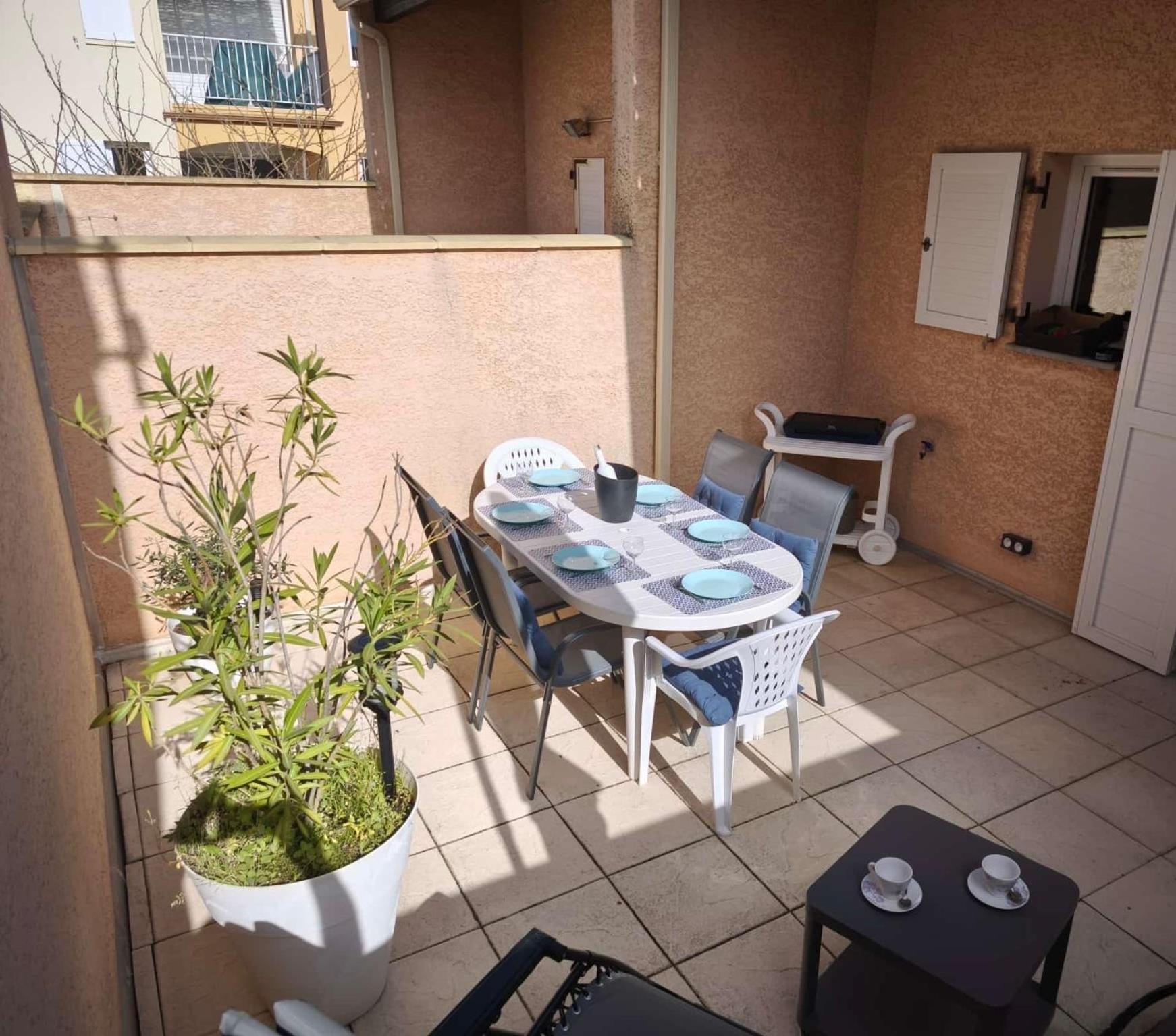 Charmant Pavillon Pour 5-6 Pers. Agde Exterior foto
